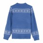 Maglia Unisex Stitch Per bambini Natale Azzurro