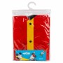 K-Way Impermeabile con Cappuccio Mickey Mouse Rosso