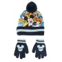 Berretto e Guanti Mickey Mouse 2 Pezzi Blu scuro