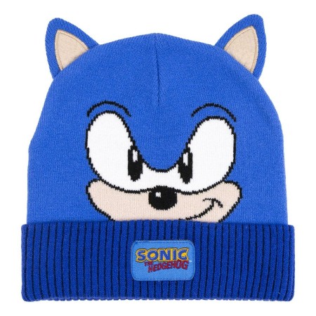 Berretto per Bambini Sonic Azzurro (Taglia unica)