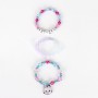 Bracciale Bambina Gabby's Dollhouse 3 Pezzi Rosa