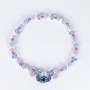 Collana Bambina Stitch Azzurro Viola