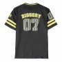 Maglia a Maniche Corte Unisex Harry Potter Hufflepuff Nero