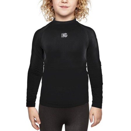 Maglia Termica da Bambini Sport Hg Eleven Nero