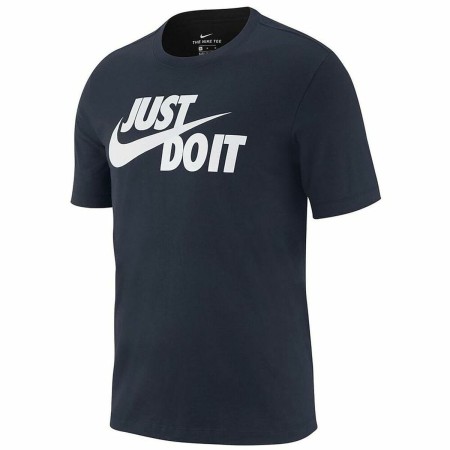 Maglia a Maniche Corte Uomo Nike AR5006 451 Blu Marino