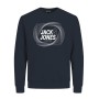 Felpa senza Cappuccio Bambino JCOLUCA Jack & Jones 12226492 Blu Marino