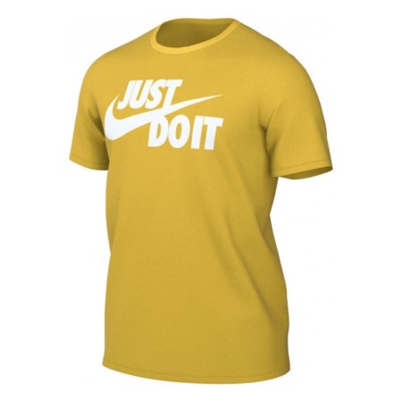 Maglia a Maniche Corte Uomo Nike TEE JUST DO IT SWOOSH AR5006 709 Giallo