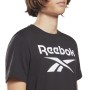 Maglia a Maniche Corte Uomo Reebok BIG LOGO TEE HD4222 Nero