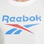 Maglia a Maniche Corte Donna Reebok RI BL CROP TEE HT6207 Bianco