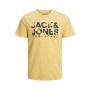 Maglia a Maniche Corte Uomo JJBECS SHAPE TEE Jack & Jones 12224688 Giallo