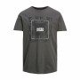 Maglia a Maniche Corte Uomo JJTROPICANA BOX TEE Jack & Jones 12224165 Grigio