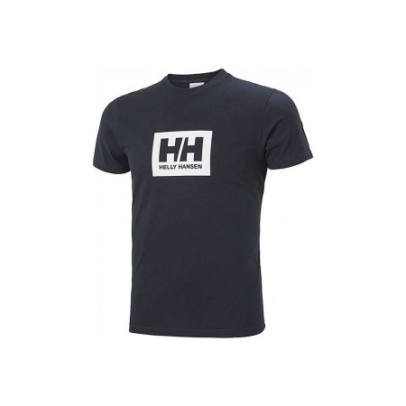 Maglia a Maniche Corte Uomo HH BOX T Helly Hansen 53285 599 Blu Marino