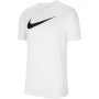 Maglia a Maniche Corte Uomo DF PARK20 SS TOP CW6936 Nike 100 Bianco