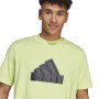 Maglia a Maniche Corte Uomo Adidas BOST T IN1627 Verde