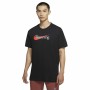 Maglia a Maniche Corte Uomo Nike HBR CW0945 010 Nero Uomo S