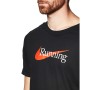 Maglia a Maniche Corte Uomo Nike HBR CW0945 010 Nero Uomo S