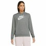 Felpa con Cappuccio Donna Nike Grigio