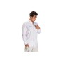 Camicia a Maniche Lunghe Uomo Sparco Bianco (Taglia S)