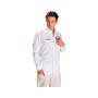 Camicia a Maniche Lunghe Uomo Sparco Bianco (Taglia S)