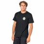 Maglia a Maniche Corte Rip Curl Wettie Essential Nero Uomo