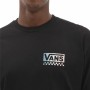 Maglia a Maniche Corte Vans Global Stack-B Nero Uomo