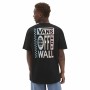 Maglia a Maniche Corte Vans Global Stack-B Nero Uomo