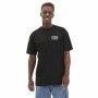 Maglia a Maniche Corte Vans Global Stack-B Nero Uomo