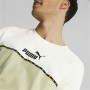 Maglia Puma Ess Block X Tape Beige Uomo