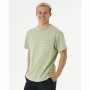 Maglia Rip Curl Quality Surf Products Verde Uomo