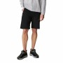 Pantaloncino Sportivo Columbia Silver Ridge Montagna Nero