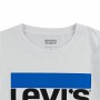 Maglia a Maniche Corte Bambino Levi's Sportswear Logo Bianco