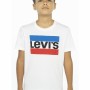 Maglia a Maniche Corte Bambino Levi's Sportswear Logo Bianco