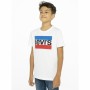 Maglia a Maniche Corte Bambino Levi's Sportswear Logo Bianco