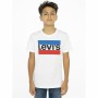 Maglia a Maniche Corte Bambino Levi's Sportswear Logo Bianco