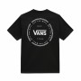 Maglia a Maniche Corte Bambino Vans Orbiter-B Nero