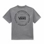 Maglia a Maniche Corte Bambino Vans Orbiter-B Grigio