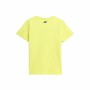 Maglia a Maniche Corte Bambino 4F JTSM012 Giallo