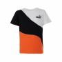 Maglia a Maniche Corte Bambino Puma Power Cat Nero