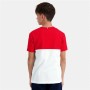 Maglia a Maniche Corte Bambino Le coq sportif N°2 Tricolore Bianco