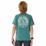 Maglia a Maniche Corte Bambino Rip Curl Stapler Azzurro