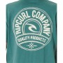 Maglia a Maniche Corte Bambino Rip Curl Stapler Azzurro