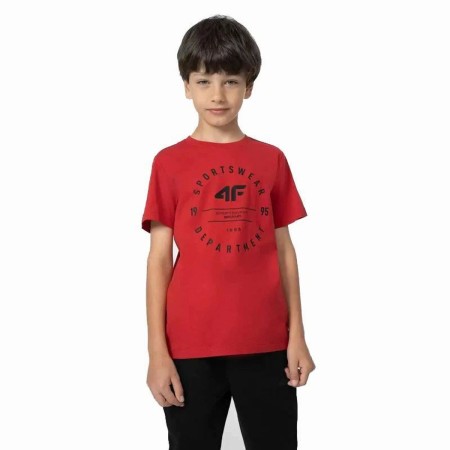 Maglia a Maniche Corte Bambino 4F M294 Rosso