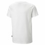 Maglia a Maniche Corte Bambino Puma Essentials+ Street Art Grap Bianco