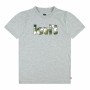 Maglia Levi's Camo Poster Logo Gray Grigio