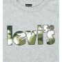 Maglia Levi's Camo Poster Logo Gray 60731 Grigio