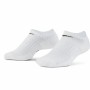 Calzini alla Caviglia Nike Everyday Cushioned 3 paia Bianco