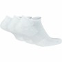 Calzini alla Caviglia Nike Everyday Cushioned 3 paia Bianco