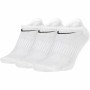 Calzini alla Caviglia Nike Everyday Lightweight 3 paia Bianco