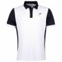 Polo a Maniche Corte Uomo Head Davies Bianco 100 % poliestere