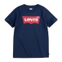 Maglia a Maniche Corte per Bambini Levi's Batwing Blu scuro Unisex